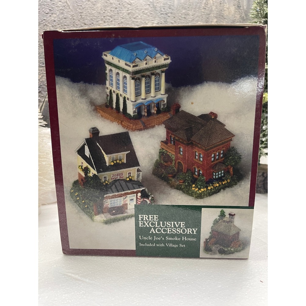Liberty Falls Boxed Set AH208 Theatre AH206 Barber Shop, AH209 Sinclair, AH206b